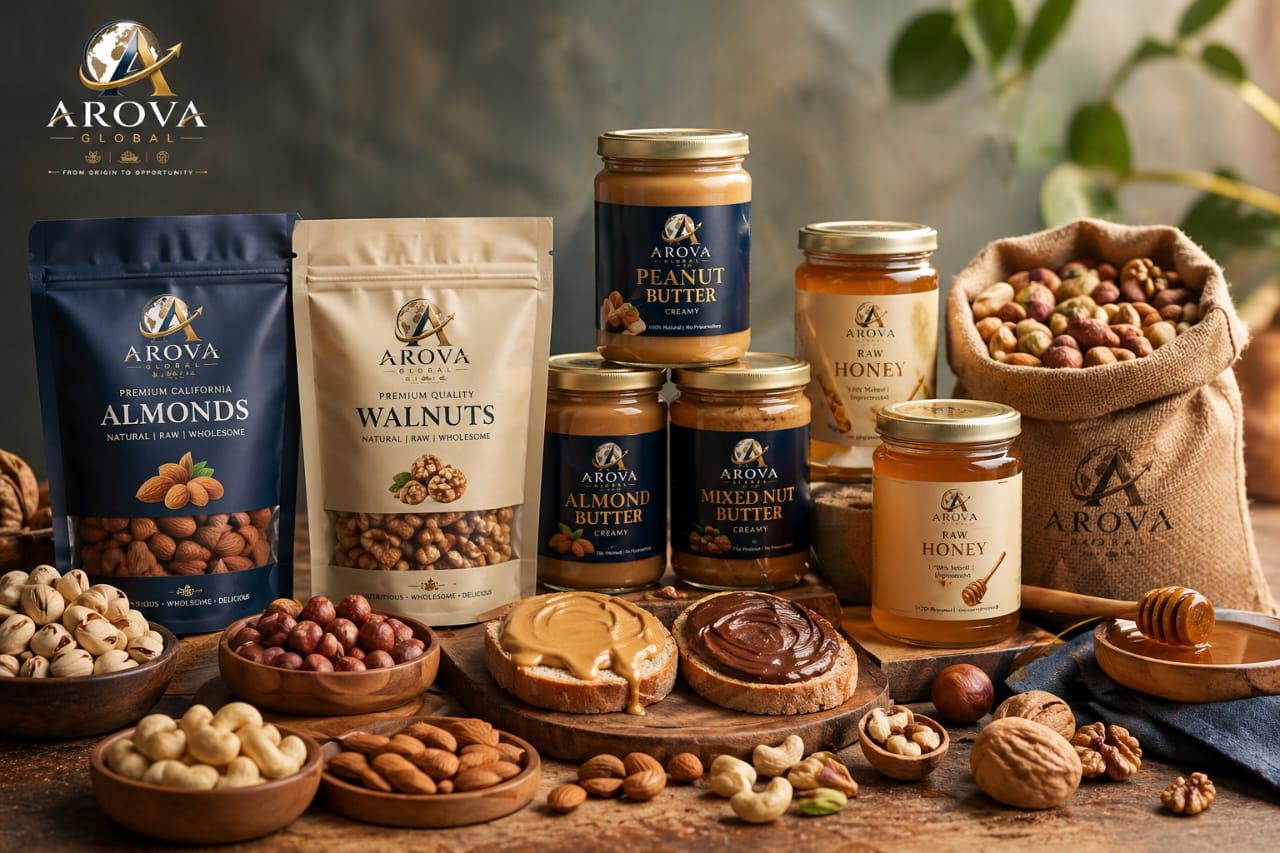 Nuts, Spreads & Natural Sweeteners